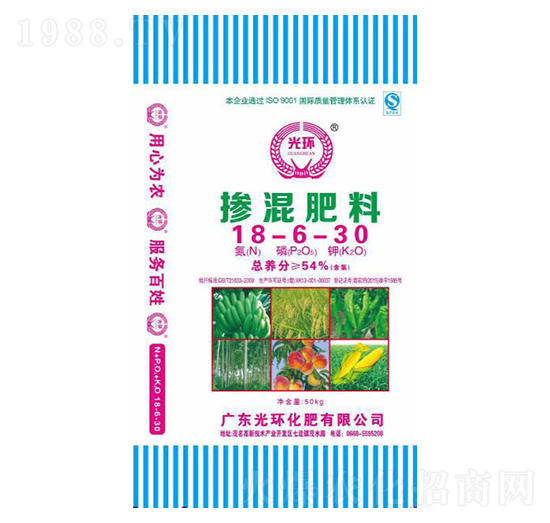 摻混肥料18-6-30-光環(huán)化肥