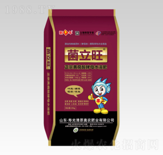 正宗黃腐酸酵母水溶肥-菌力旺-清原奧農(nóng)