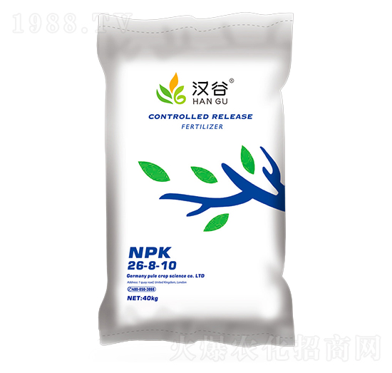 控釋肥料26-8-10-漢谷-普樂肥料