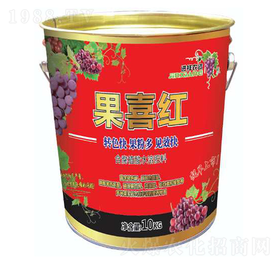 含腐植酸水溶肥料-果喜紅-康普生