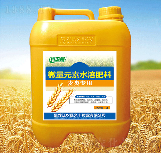 麥類專用微量元素水溶肥料-得必隆-農墾久豐