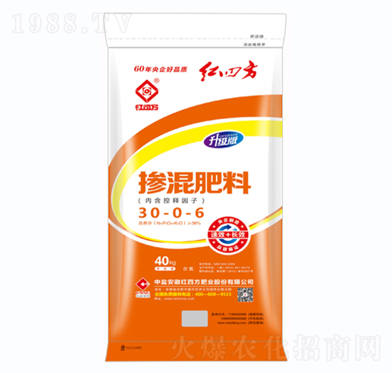 摻混肥料30-0-6-紅四方