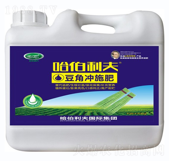 豆角專(zhuān)用沖施肥-哈伯利夫