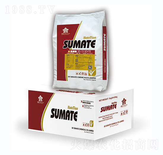 大量元素水溶肥20-10-30+TE-蔬美特