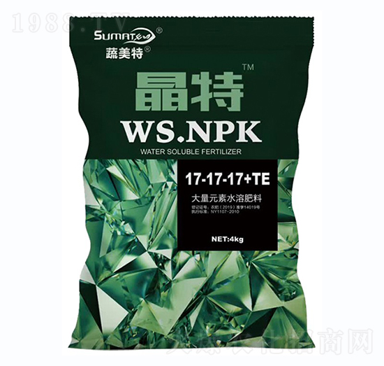 大量元素水溶肥料11-11-35+TE-晶特-蔬美特