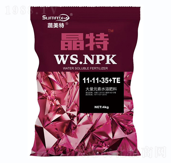 大量元素水溶肥料17-17-17+TE-晶特-蔬美特