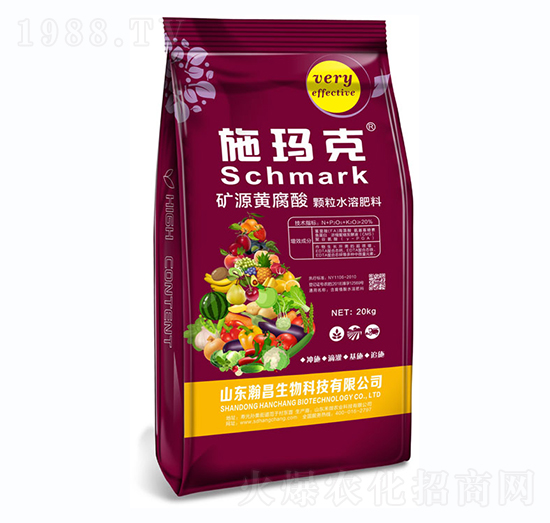 施瑪克·礦源黃腐酸鉀-瀚昌生物