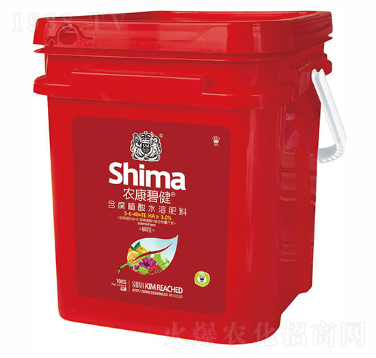 高鉀型含腐植酸水溶肥料5-6-40+TE-農(nóng)康碧健-獅馬肥業(yè)