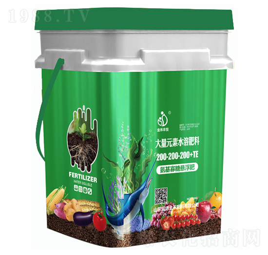 大量元素水溶肥料200-200-200+TE-淄博金禾