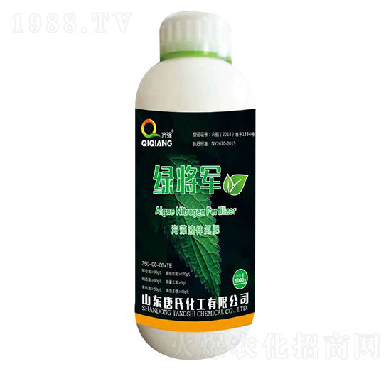 綠將軍海藻液體氮肥-唐氏化工