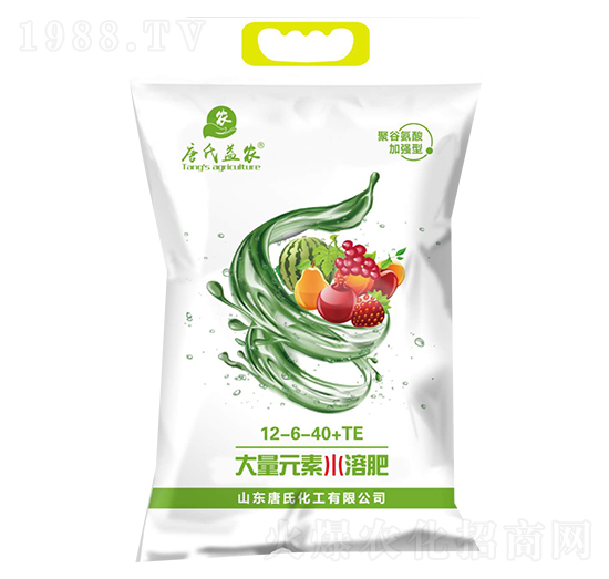 大量元素水溶肥12-6-40+TE-唐氏化工