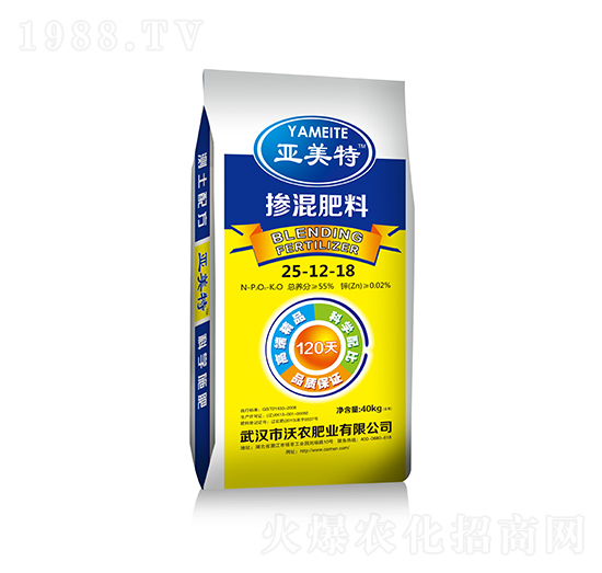 摻混肥料25-12-18-亞美特-嘉年農業(yè)