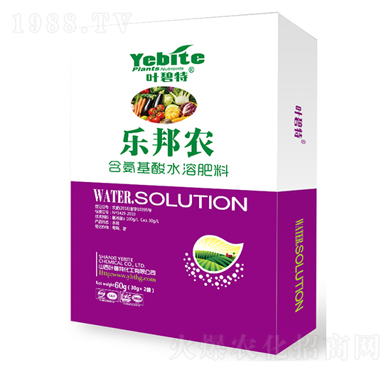 含氨基酸水溶肥料-樂(lè)邦農(nóng)-葉碧特