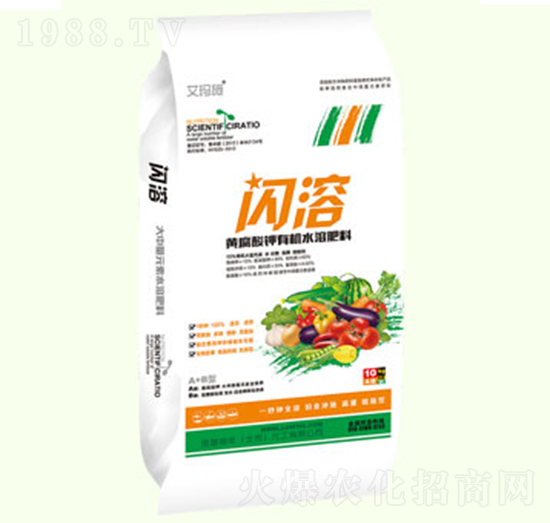 閃溶黃腐酸鉀有機(jī)水溶肥料-金基恒豐