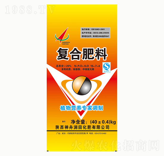 復(fù)合肥料15-7-4-神舟潤(rùn)田