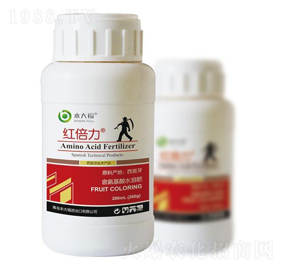 含氨基酸水溶肥料-紅倍力-本大福