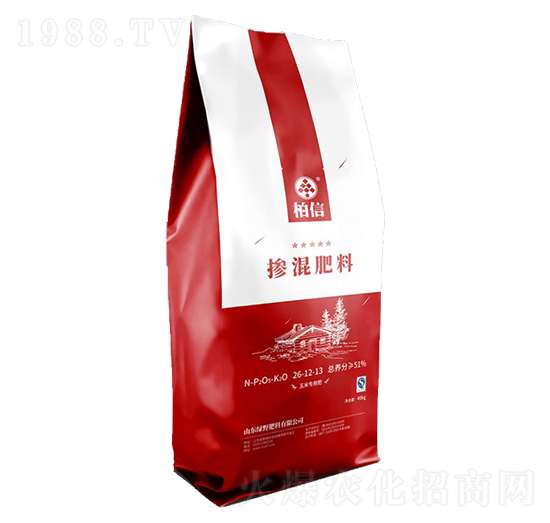 玉米專用摻混肥料26-13-13-柏信-綠野