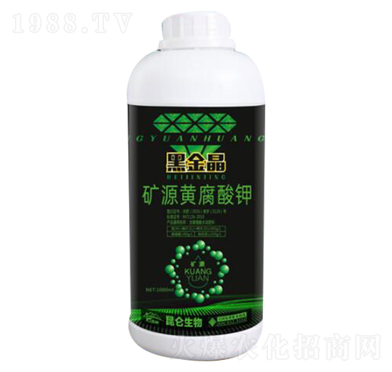 礦源黃腐酸鉀-黑金晶-愛普達(dá)