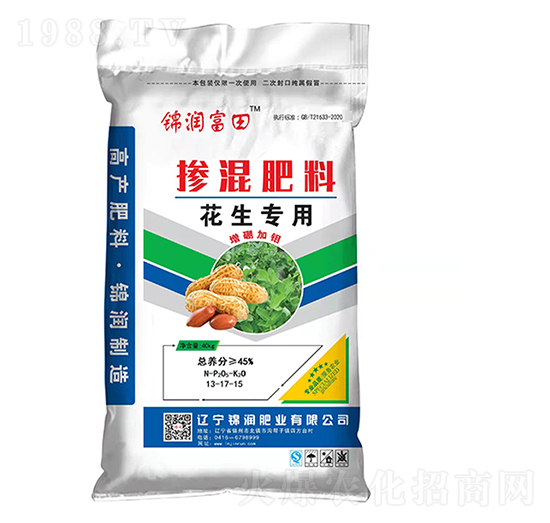 花生專用摻混肥料13-17-15-錦潤富田-錦潤肥業(yè)