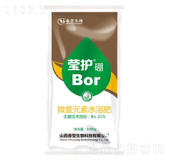 微量元素水溶肥-瑩護硼-春瑩生物