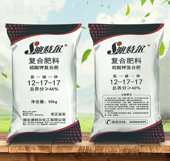 硫酸鉀型復(fù)合肥料12-17-17-澳特爾-金秋實(shí)農(nóng)資