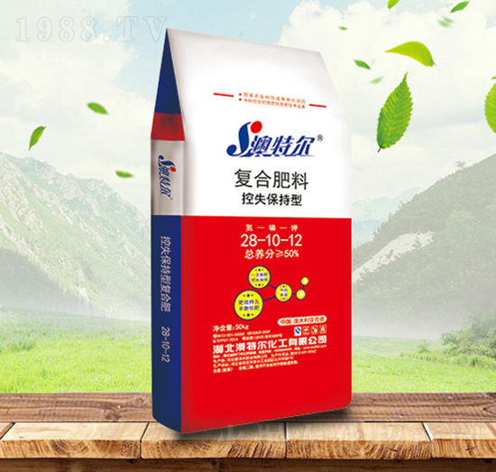 50kg控失保持型復(fù)合肥料28-10-12-澳特爾-金秋實農(nóng)資