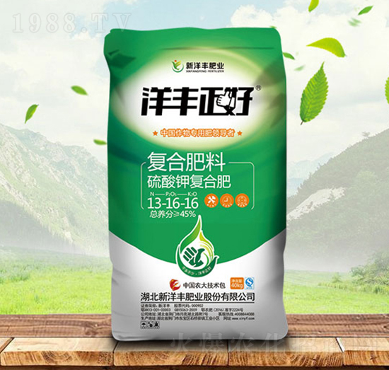 硫酸鉀型復(fù)合肥料13-16-16-洋豐-金秋實(shí)農(nóng)資