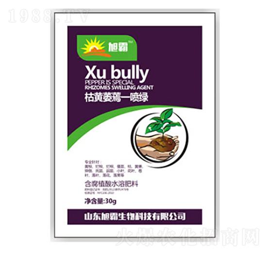 枯黃萎蔫一噴綠-旭霸生物