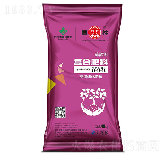 硫酸鉀復合肥料18-18-18-園林-富來地