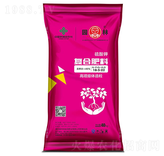 硫酸鉀復(fù)合肥料18-5-22-園林-富來地