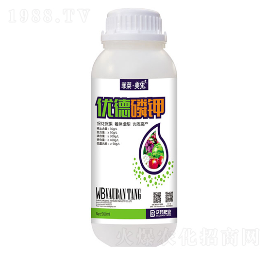 優(yōu)德磷鉀葉面肥-菲萊·美果-沃邦肥業(yè)