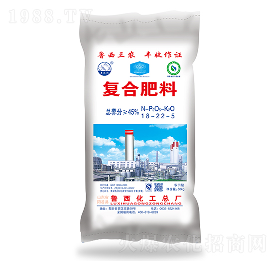 復合肥料18-22-5-魯西化工