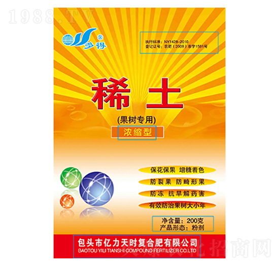 果樹專用濃縮型稀土-多得-億力天時