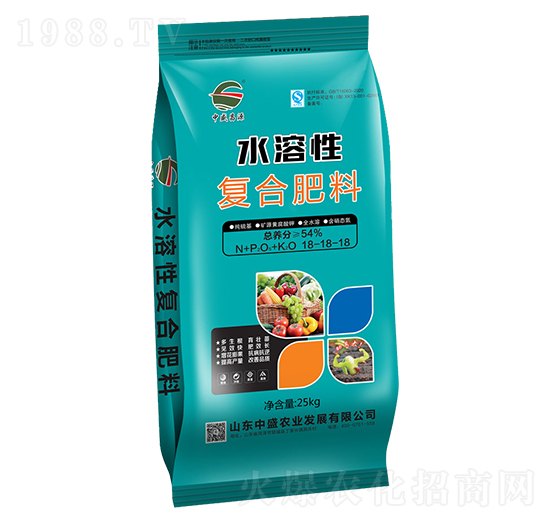 水溶性復(fù)合肥料18-18-18-中盛農(nóng)業(yè)