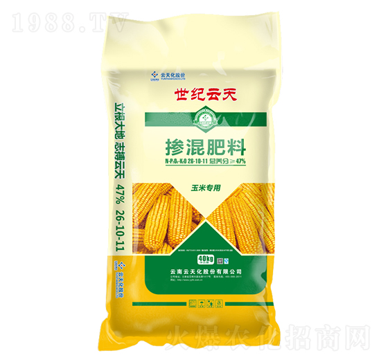 玉米專用摻混肥26-10-11-世紀(jì)云天
