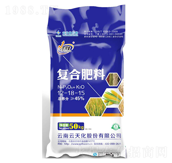氯基復(fù)合肥12-18-15-年勝-世紀(jì)云天