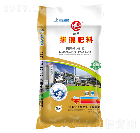 摻混肥料17-17-17-紅磷-世紀(jì)云天