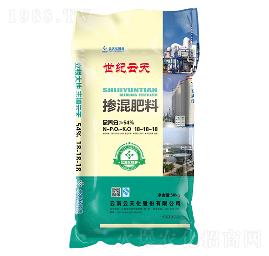 摻混肥料18-18-18-世紀云天
