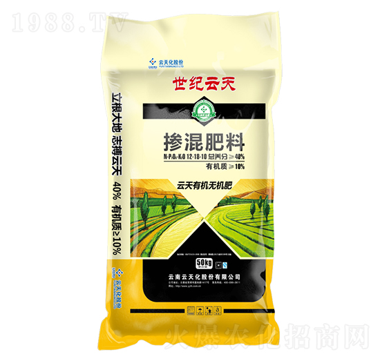 有機(jī)無機(jī)摻混肥12-18-10-世紀(jì)云天