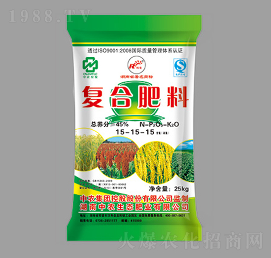 復(fù)合肥料15-15-15-瑞蘭-中農(nóng)生態(tài)