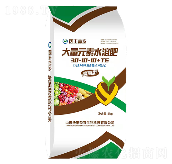 大量元素水溶肥料30-10-10+TE-沃豐益農(nóng)