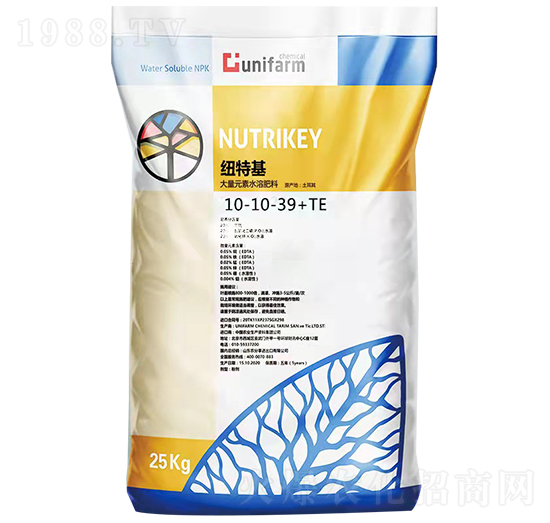 土耳其進(jìn)口大量元素水溶肥料10-10-39+TE-紐特基-農(nóng)分享