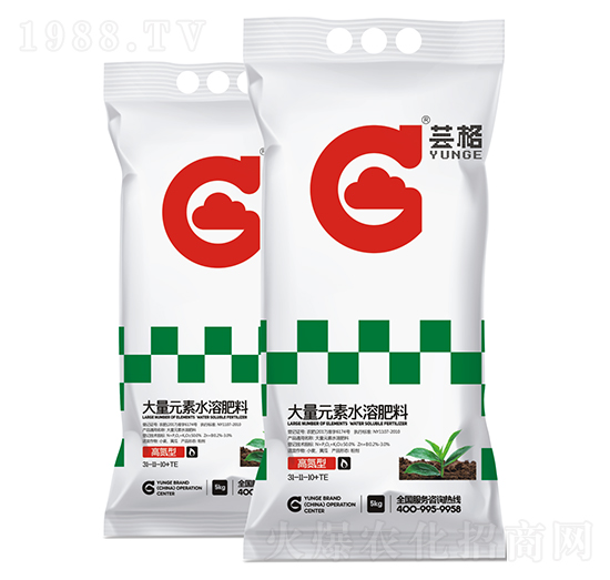 高氮型大量元素水溶肥31-11-10+TE-蕓格