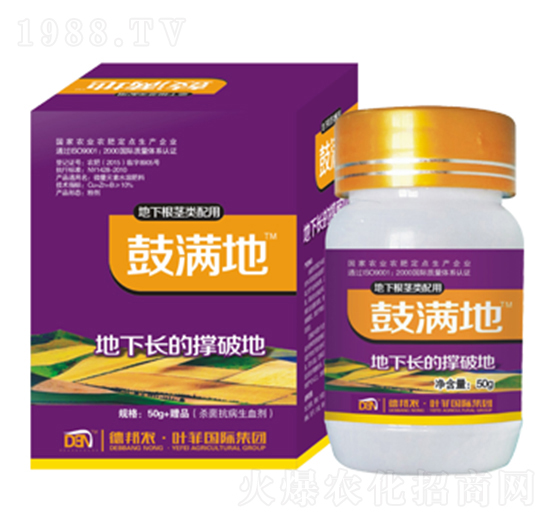 地下根莖類類配用-鼓滿地-德邦葉菲