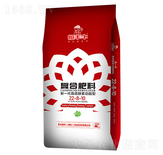 新一代高塔酵素功能型復合肥料22-8-10-京云盛豐