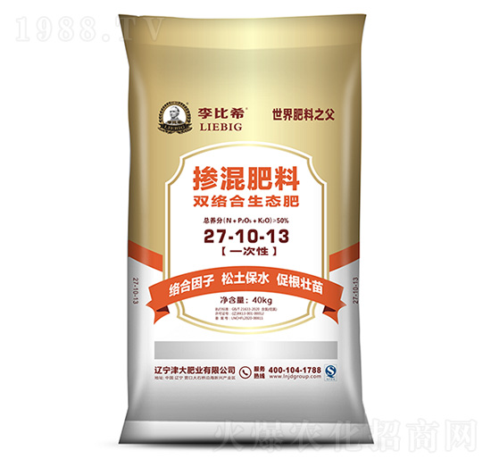 雙絡(luò)合生態(tài)摻混混肥27-10-13-李比希-津大肥業(yè)
