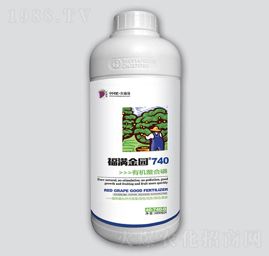 有機螯合磷-福滿金園740-紅葡萄