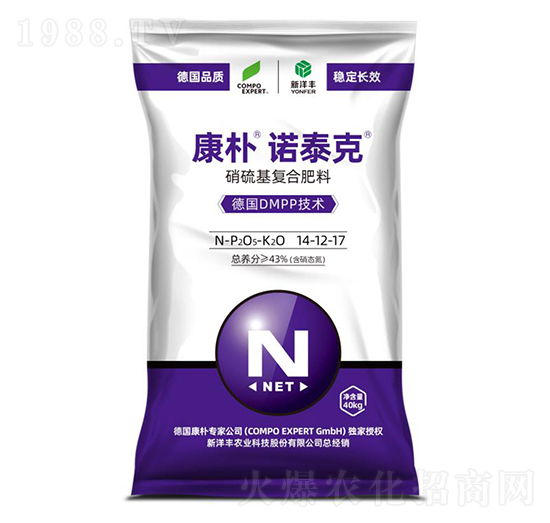 諾泰克硝硫基復(fù)合肥料14-12-17-康樸