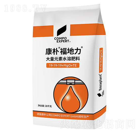 大量元素水溶肥19-19-19+MgO+TE-福地力-康樸
