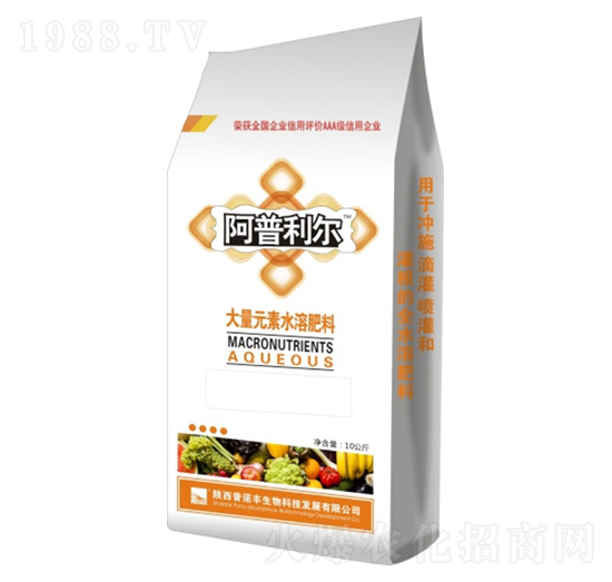 大量元素水溶肥料-阿普利爾-普諾豐
